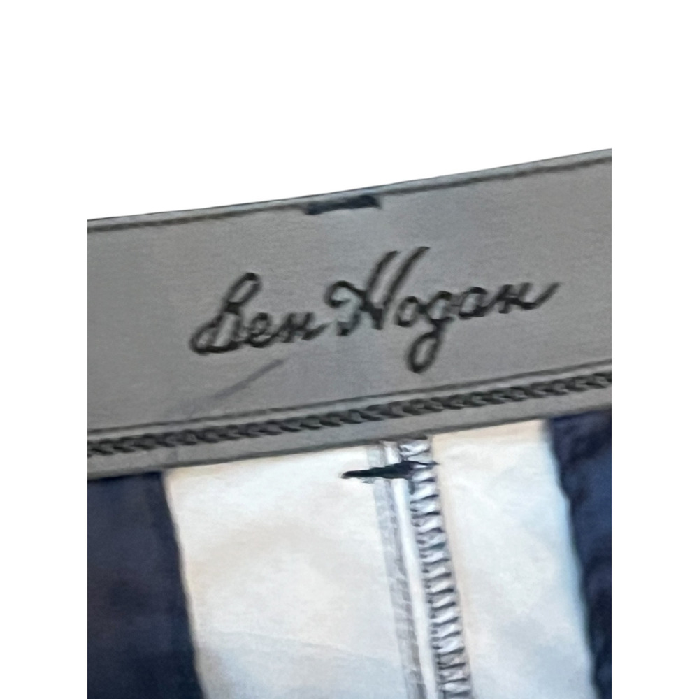 Ben Hogan Performance Golf Shorts Men's 30x8.5 Tan Navy Gray Patterned Set of 3 - Picture 13 of 16